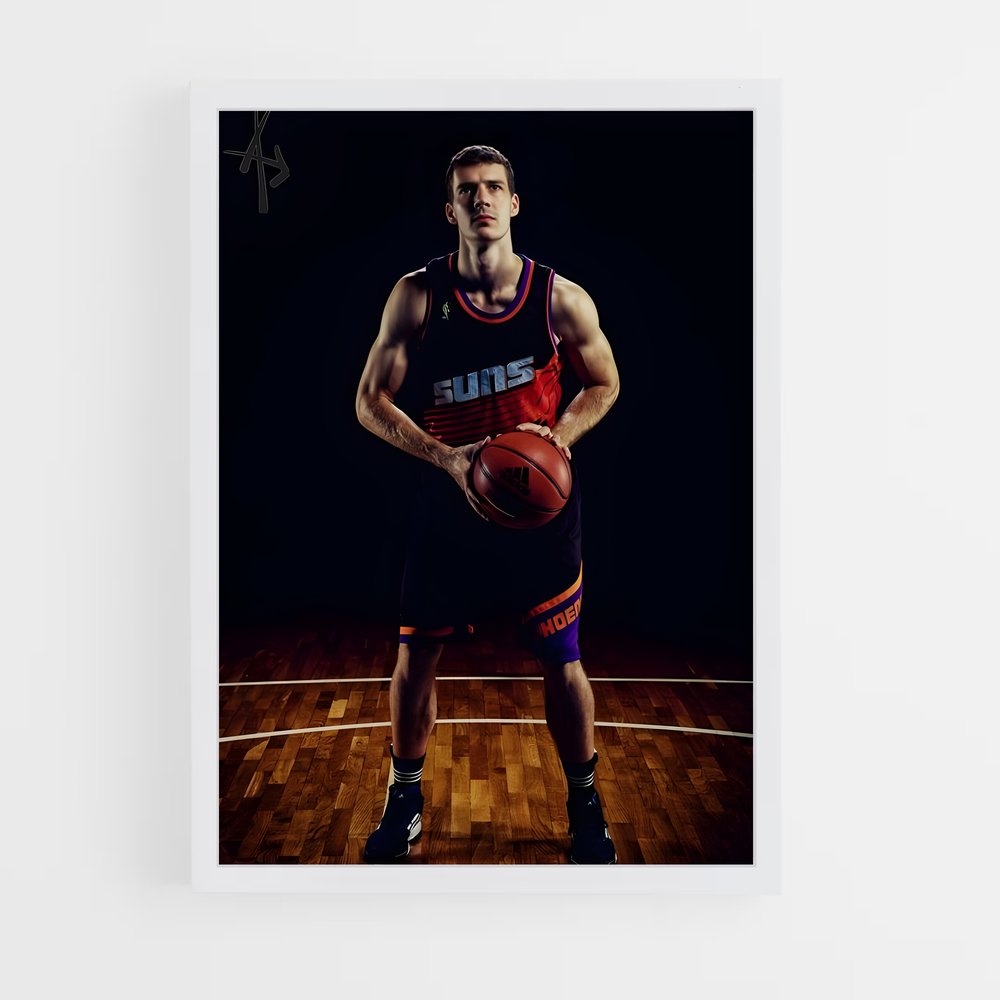 Poster Dunk de Goran – affiche Basketball (vue 3)